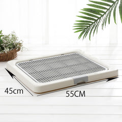 Smart Paws training tray opened to reveal two-part design