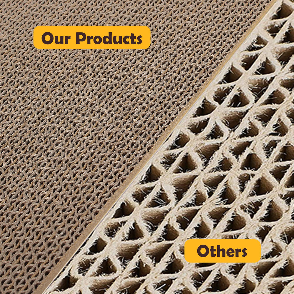 Smartbean cat scratcher pad room scene demonstrates versatile indoor use