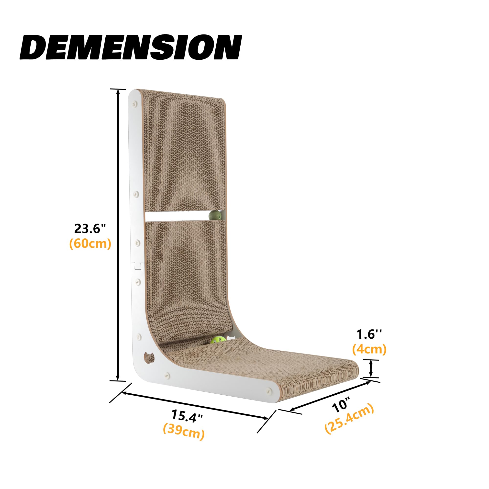 SMARTBEAN dense corrugated cardboard construction reinforced by wood frame