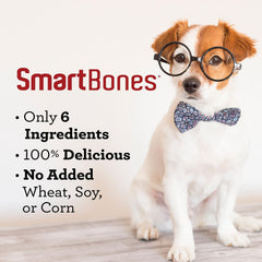 SmartBones Protein Rings 10.5 oz pack shown for bulk treat options
