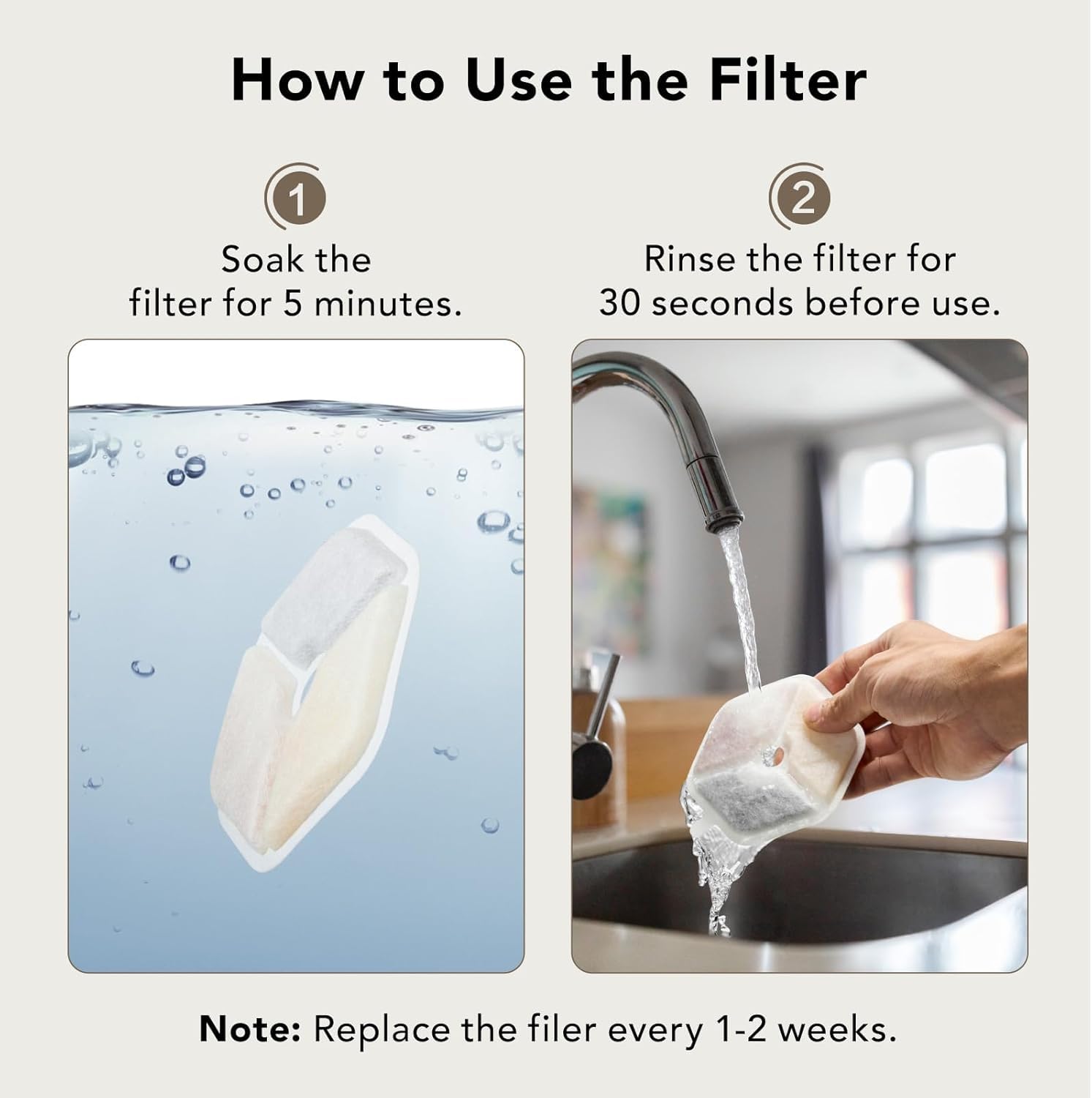 Smartoo pre-filter sponges 12-pack for cleaner fountain water.