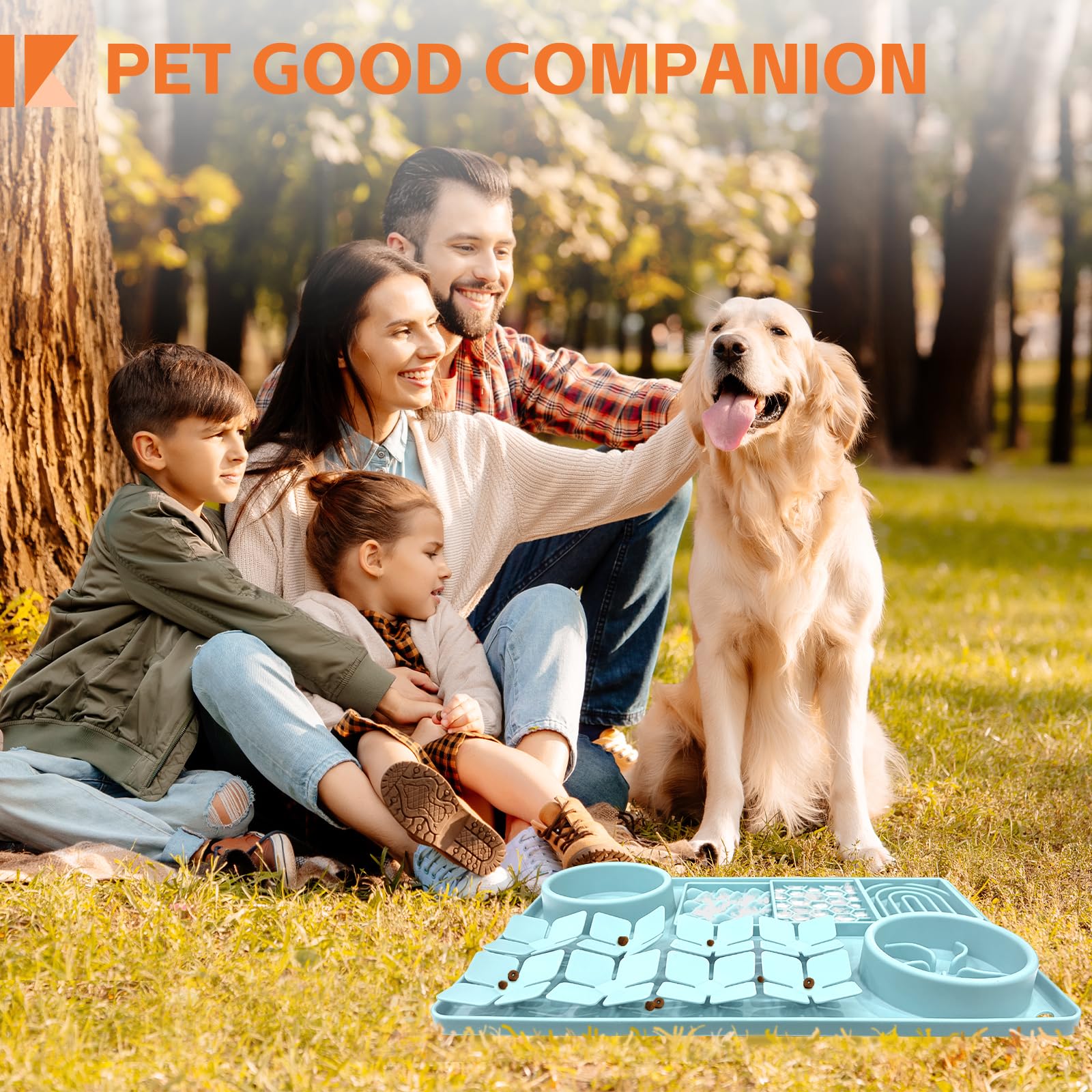 SmartTail snuffle mat silicone anti-choking dish supports slow, engaging feeding for dogs.