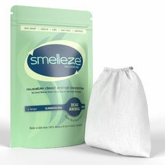 SMELLEZE in-wall placement for fresher air relief.