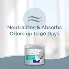 SMELLS BEGONE pack of 2 with label visible supports affordable two-room odor control.