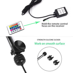 Smiful IP68-submersible light provides safe underwater illumination for vivid tank scenes.