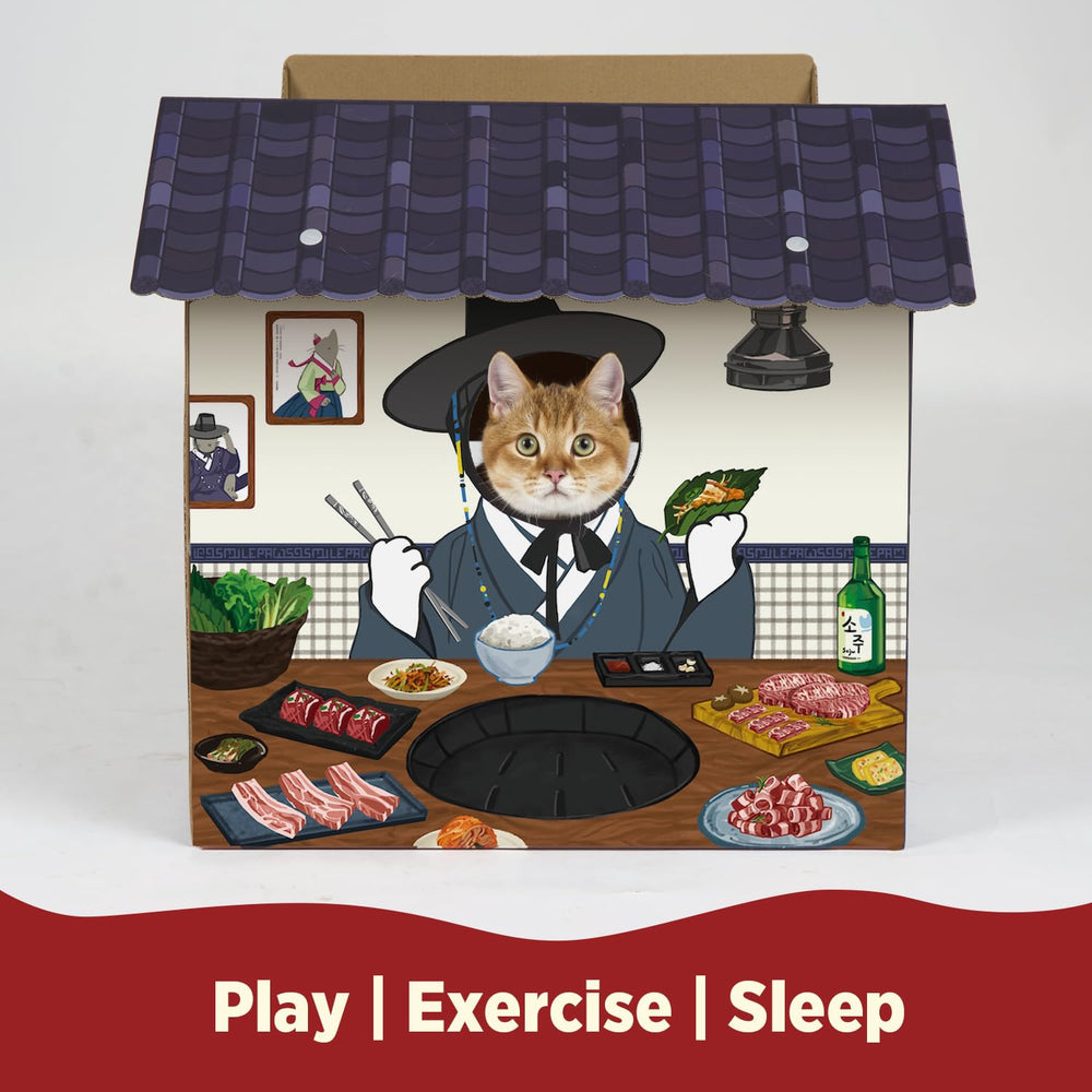 SMILE PAWS easy-to-assemble flat-pack design speeds setup.