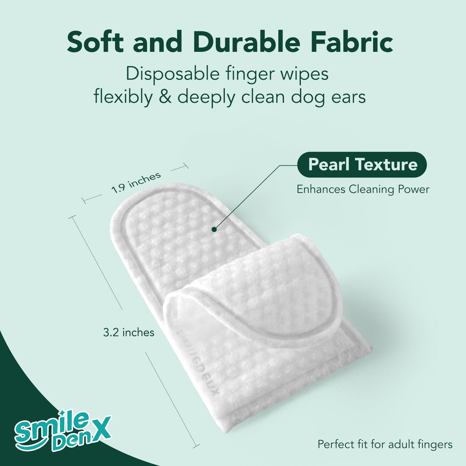 SmileDenX odor control feature helps reduce ear smells
