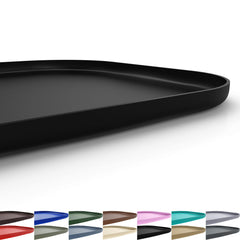 SMILOOL silicone pet feeding mat with raised edge keeps bowls contained during meals
