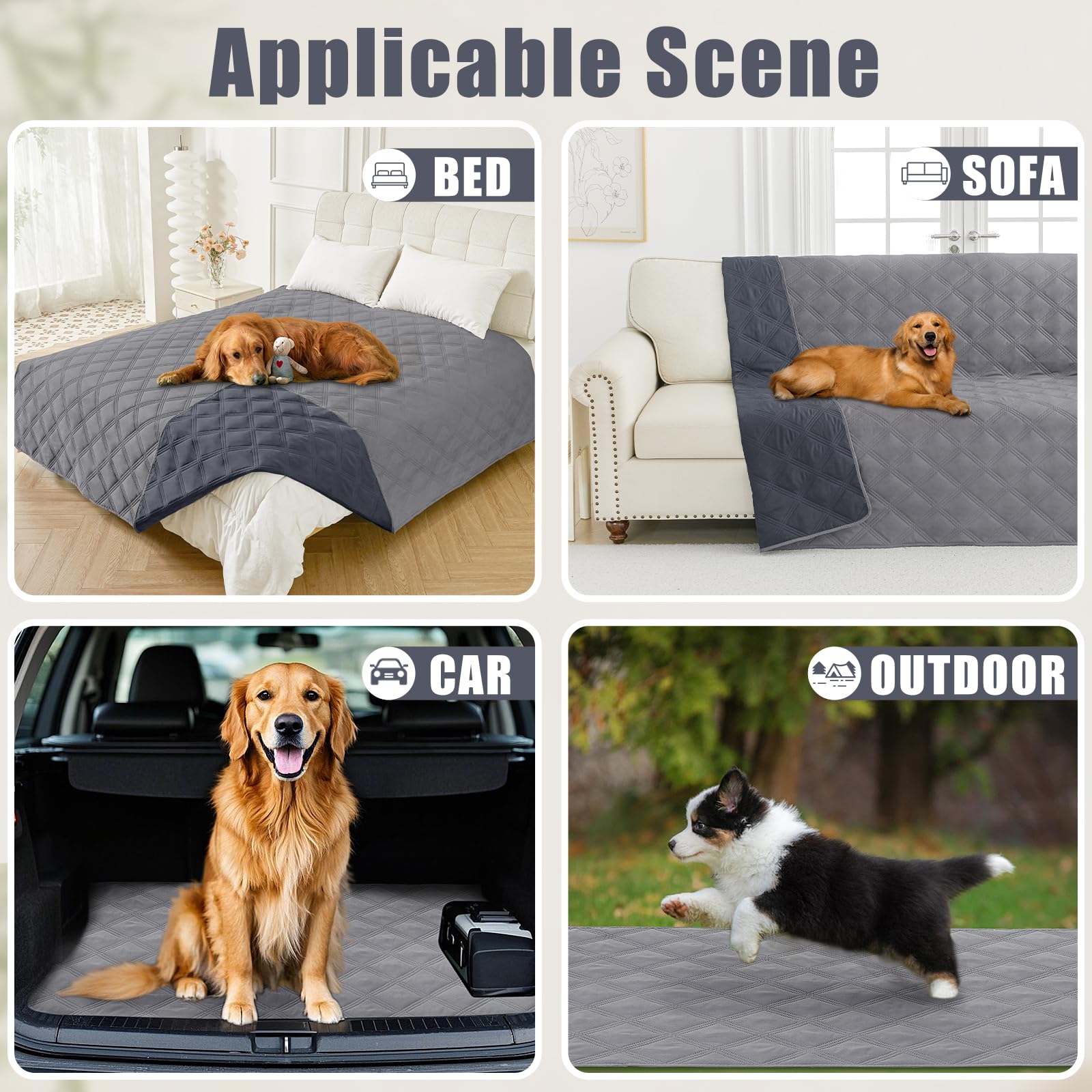 Smiry dog and cat blanket fluid spill protection during lounge sessions