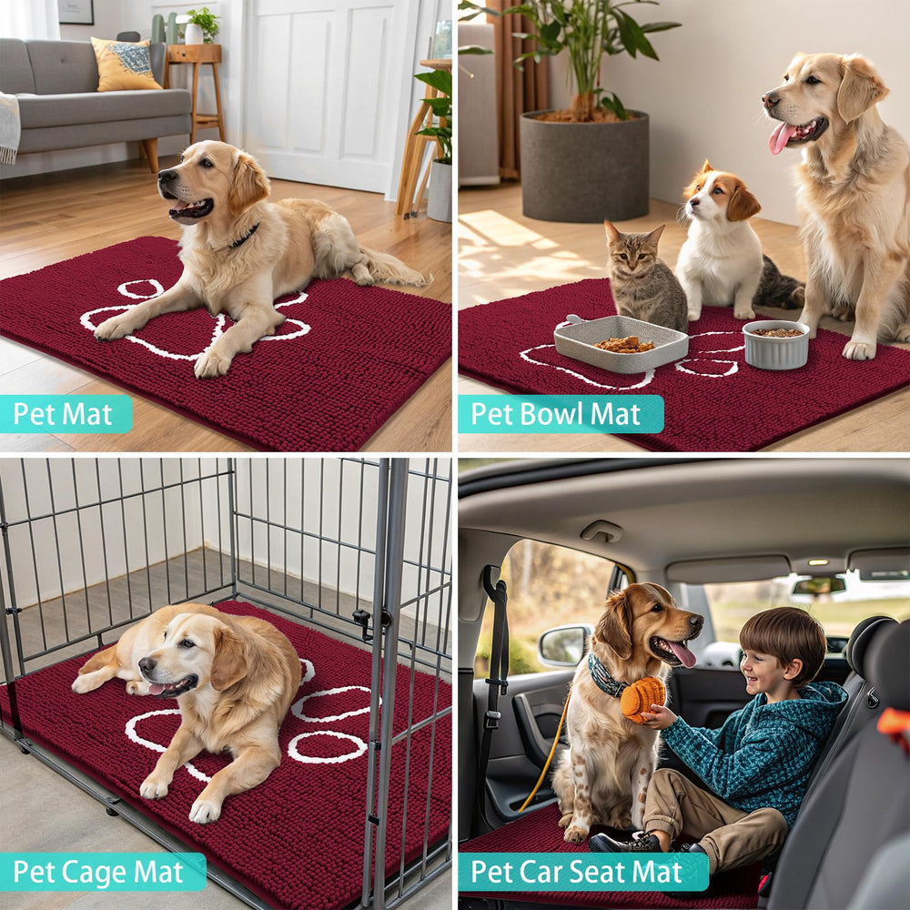 Smiry 70x24 inch mat covers wide entries for high-traffic areas