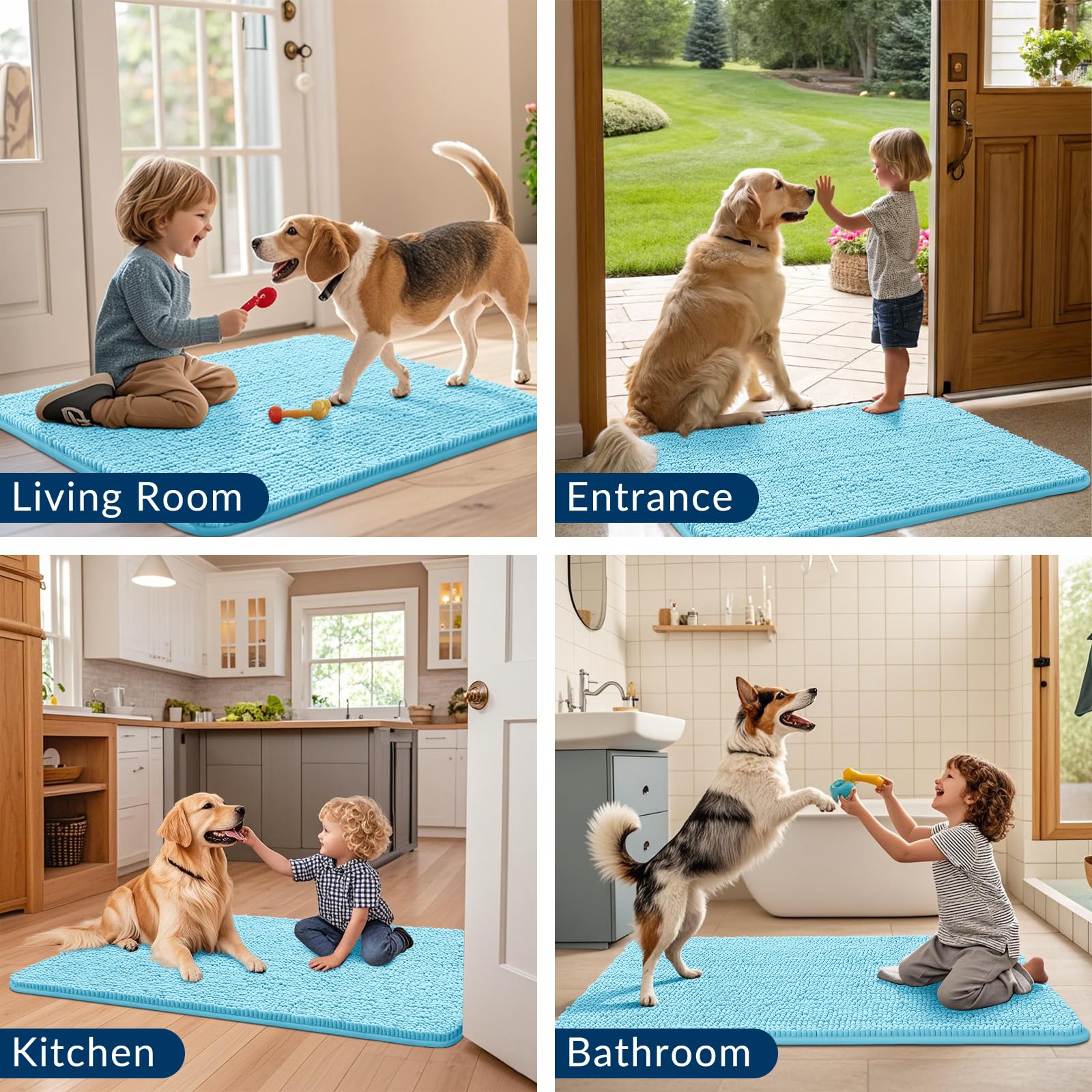 Smiry dog door mat suitable for homes, lobbies, and offices