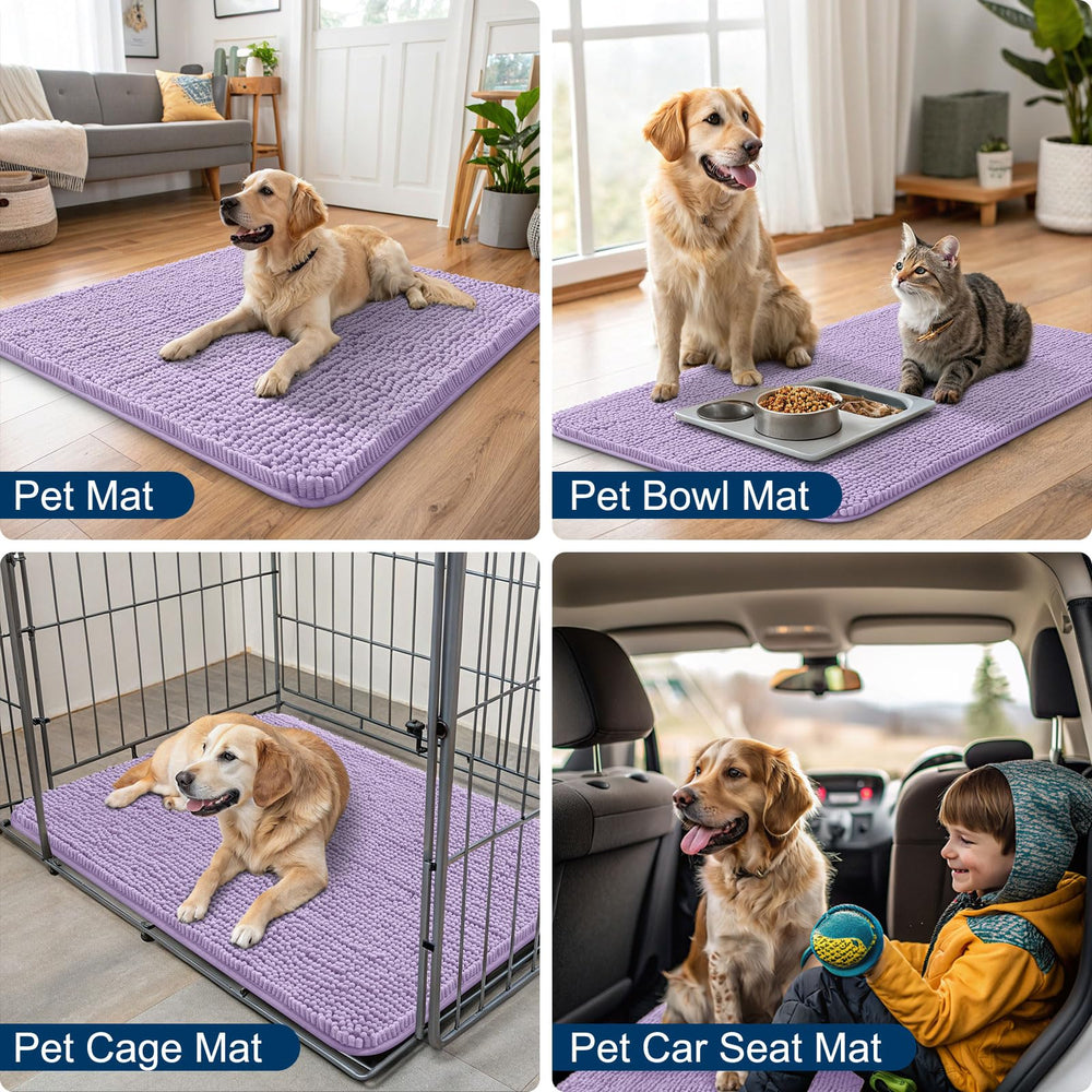 Smiry dog door mat muddy paws indoor entrance fits entryways and lobbies.