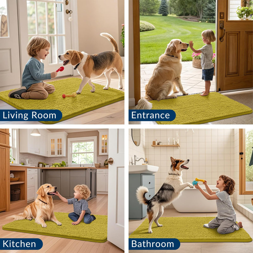 Smiry dog door mat easy-clean design supports quick washing and fast drying