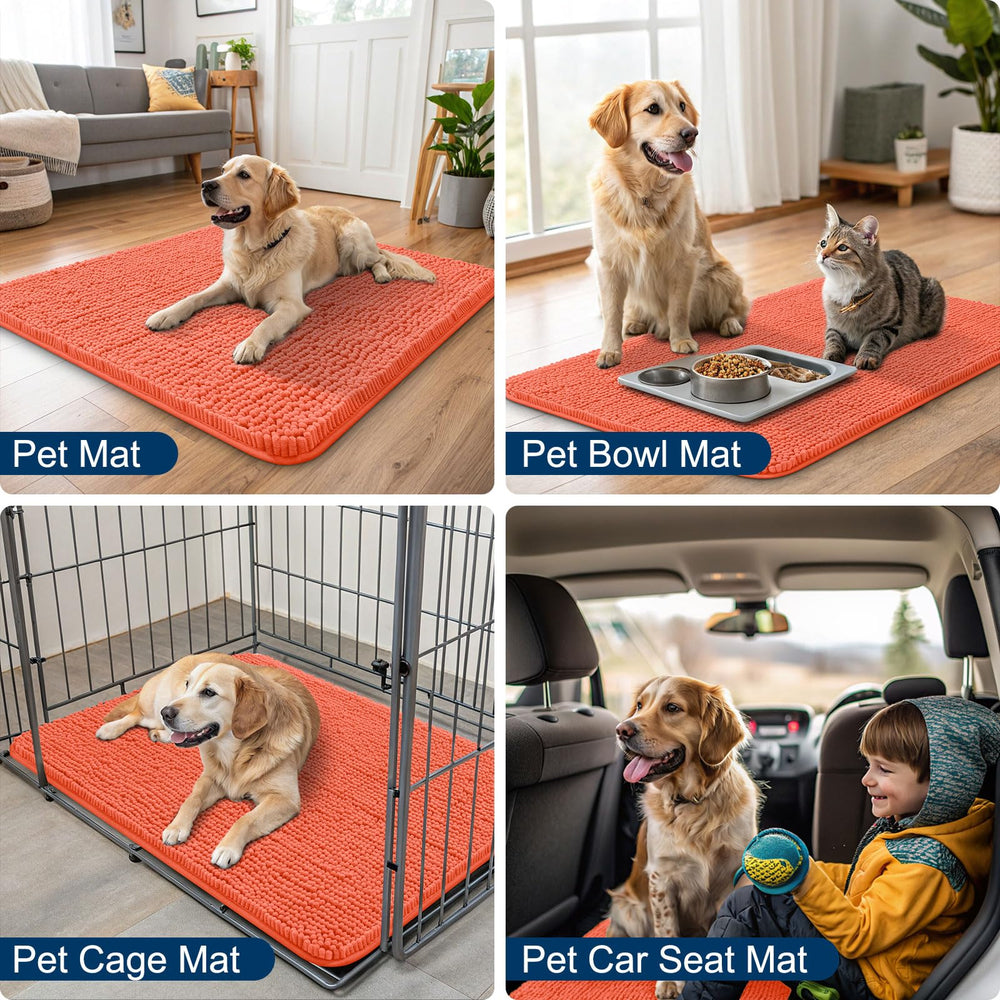 Smiry easy-clean door mat is machine washable for quick refresh