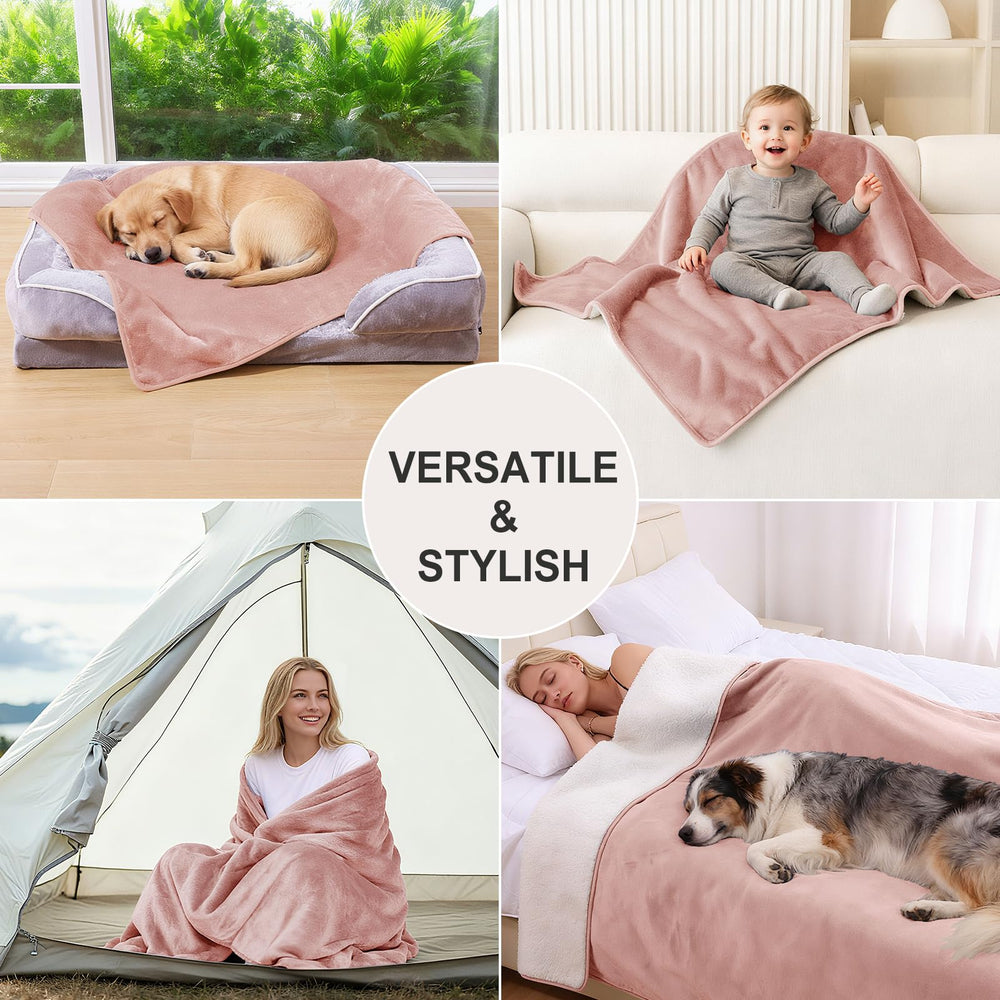 Smiry reversible cover offers year-round comfort for beds and sofas.