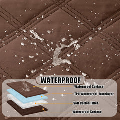 Smiry reversible dog blanket close-up highlights two color options and soft texture.
