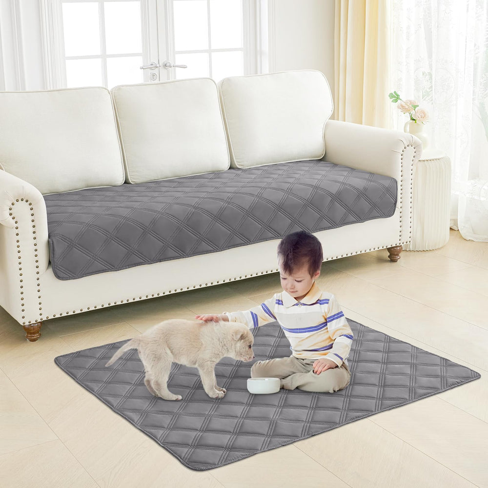 Smiry waterproof dog bed cover soft quilted texture for cozy lounging