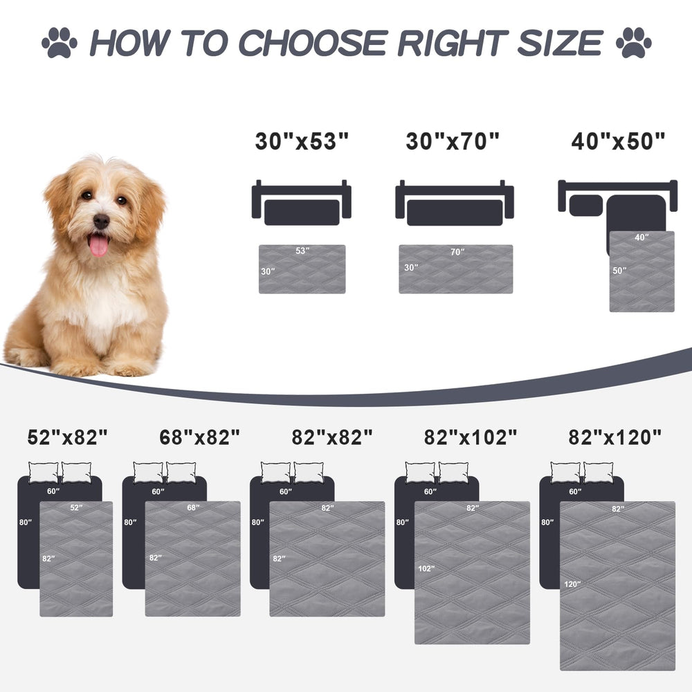 Smiry waterproof dog bed cover outdoor use as picnic mat