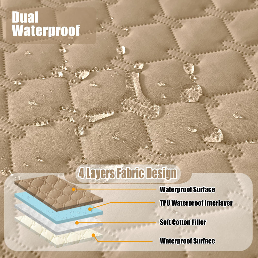 Smiry waterproof layer closeup showing durable multi-layer protection