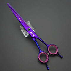 Smithking 7inch curved dog grooming scissors for contoured shaping