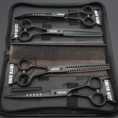 Smithking dog grooming scissors thinning-7in create soft transitions for natural-looking coats