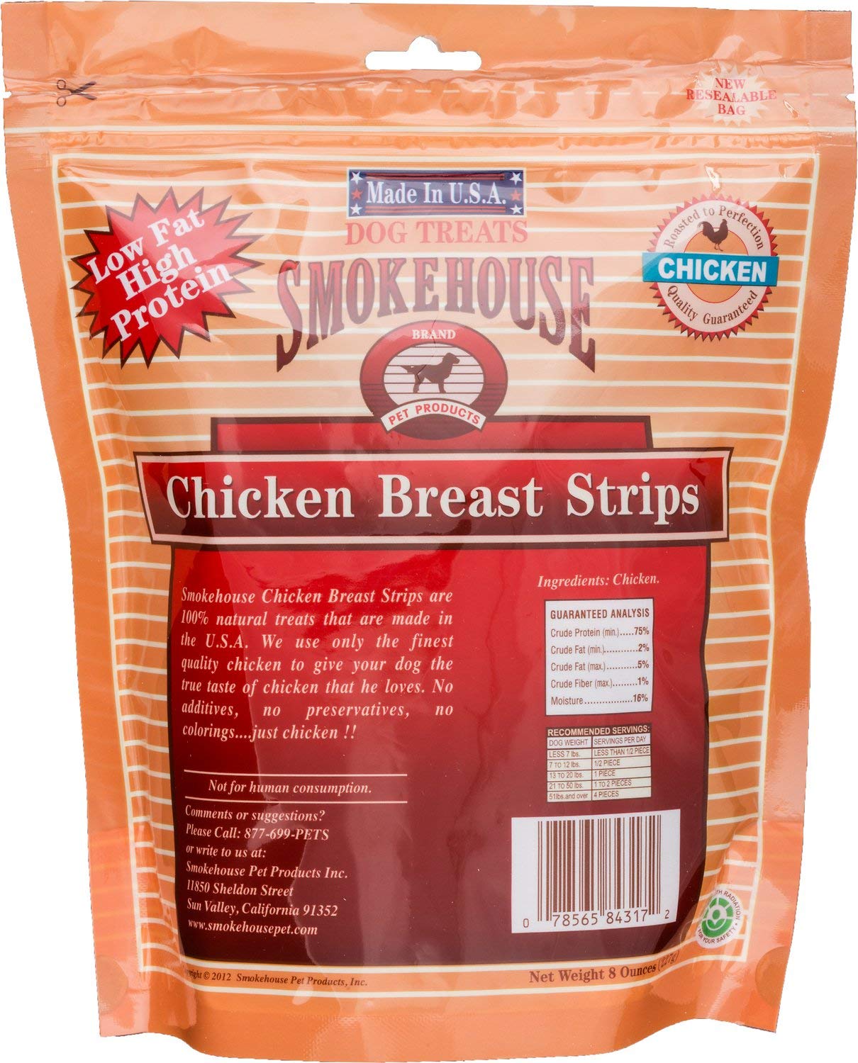 SMOKEHOUSE TREATS chicken strips slow-roast close-up with rich savory aroma.
