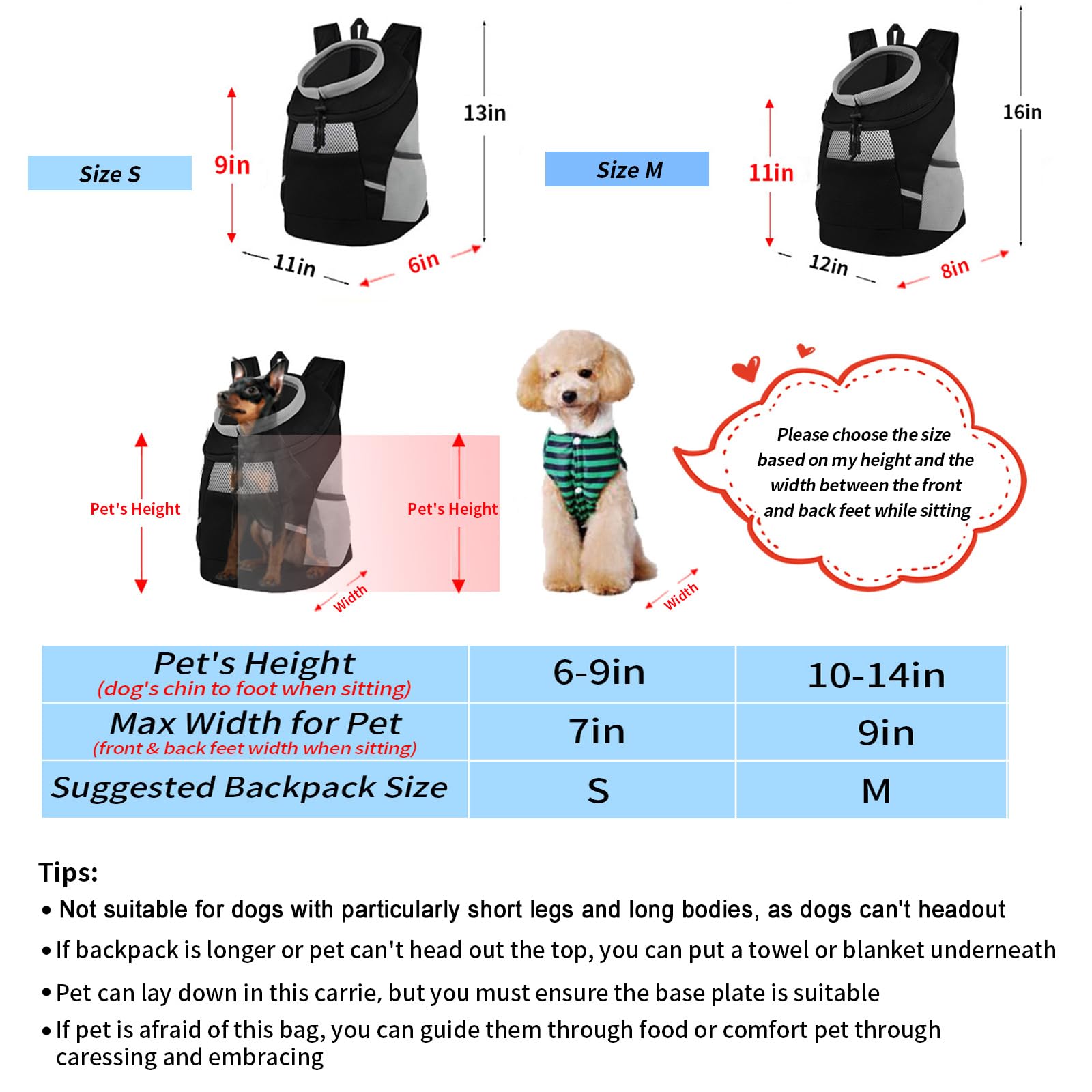 The SMONT side-pocket view reveals convenient storage for treats and accessories.