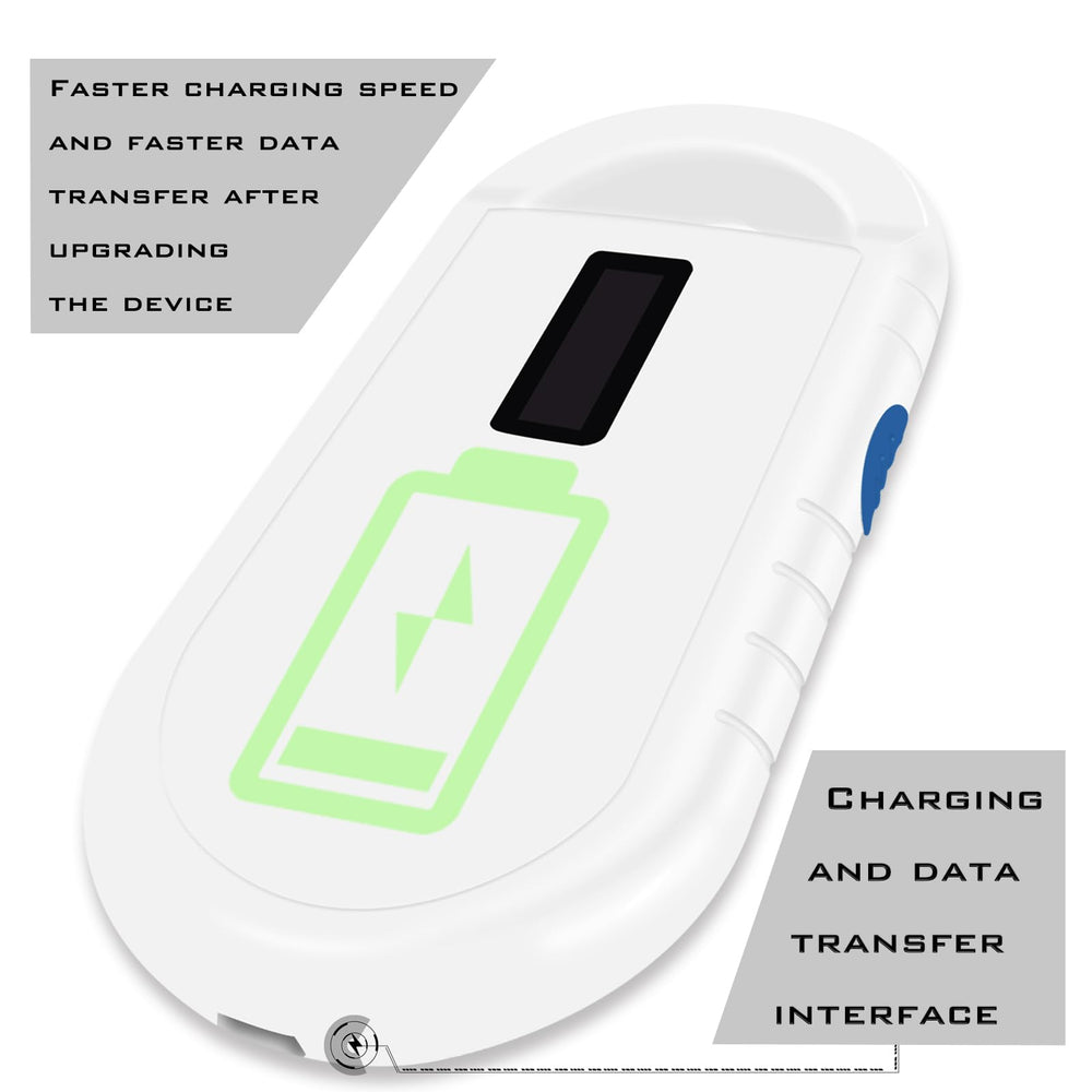 Smoostart Microchip Scanner compatible with FDX-B and EMID chips for reliable ID.