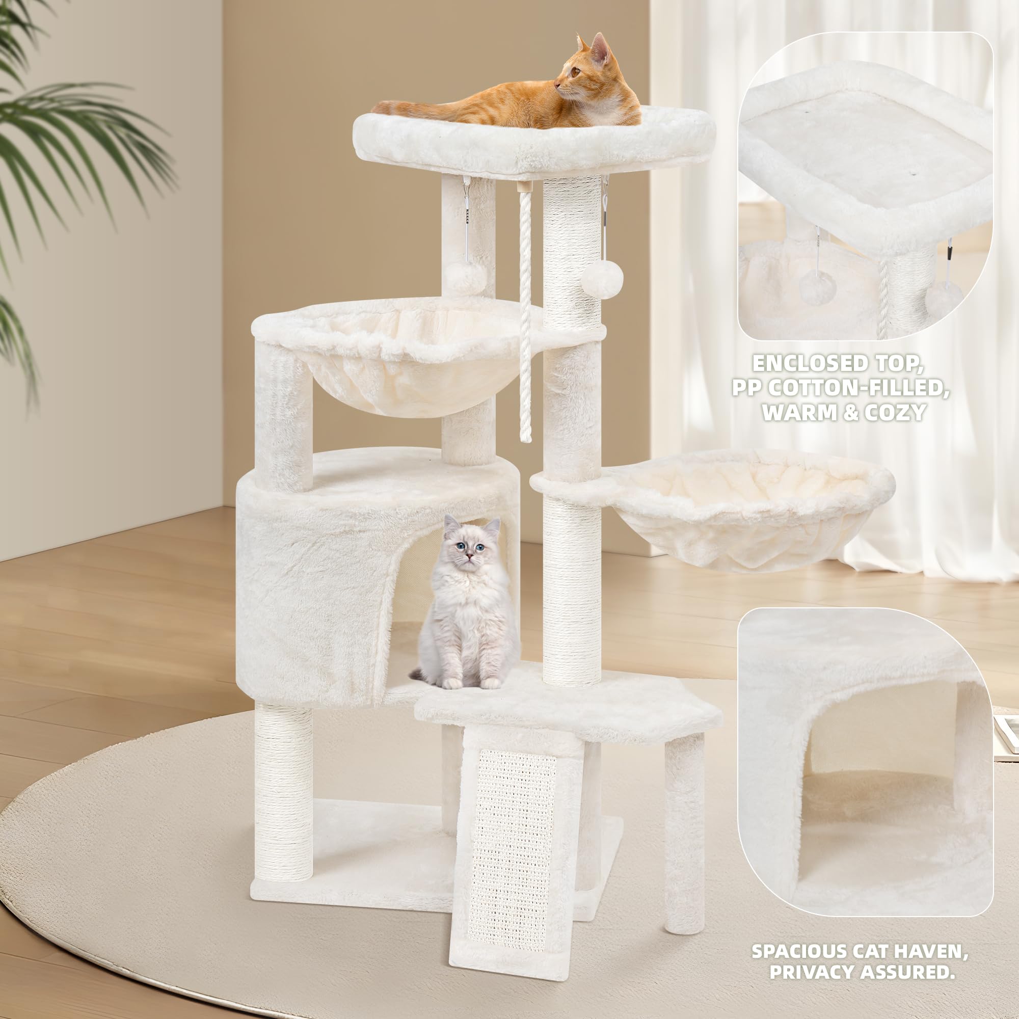 Smouatou Wang Xin natural sisal posts resist scratching and encourage play