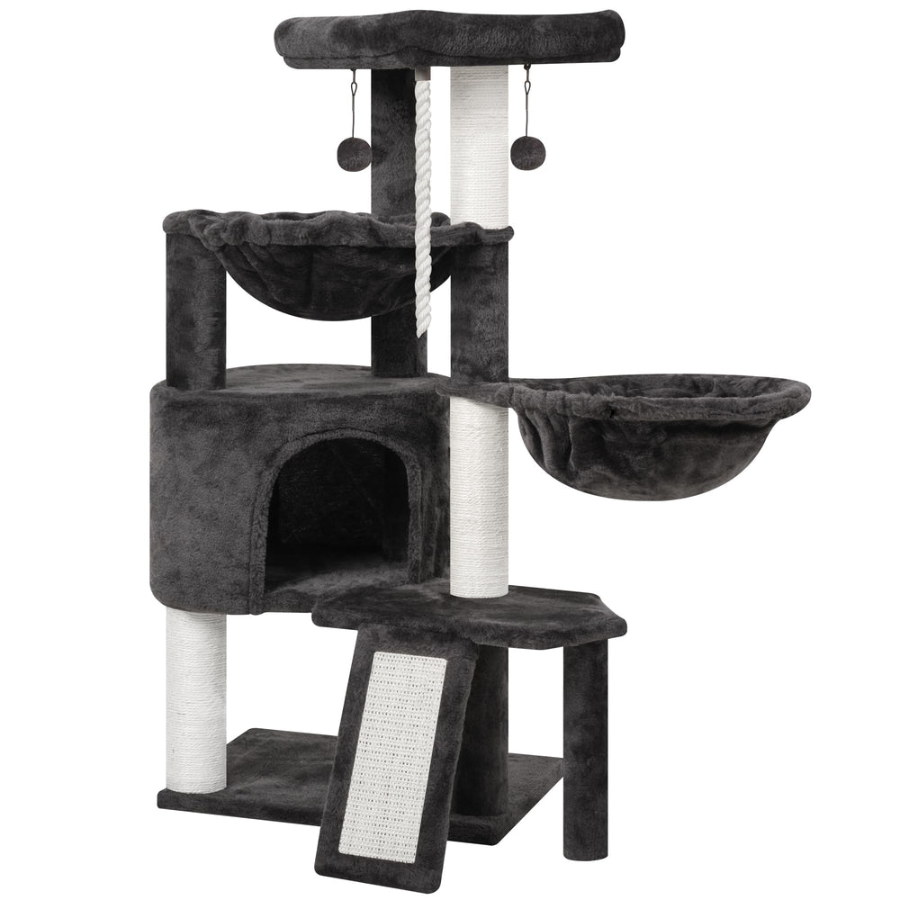 Smouatou Xin cat tree base stability reduces tipping during play
