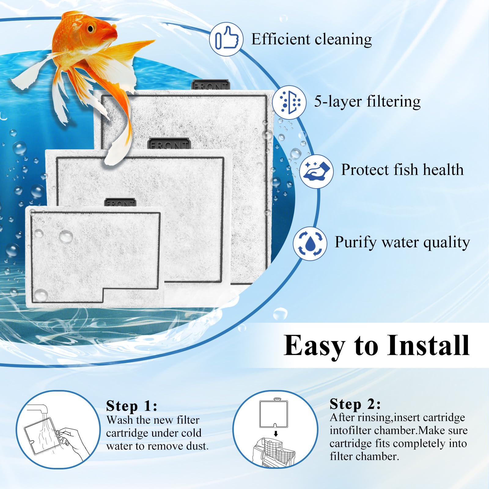 SmtaqX filter-in-tank demonstrates durable cartridge integration in home aquariums.