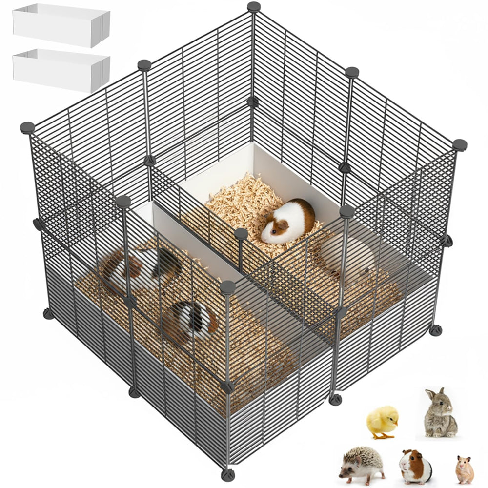 SNAAT 18 Planels cage waterproof liner close-up protects floors from spills.
