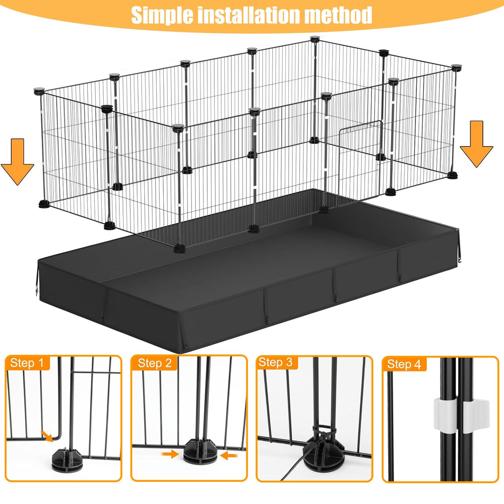 SNAAT Guinea Pig Cage multi-pet use suitable for rabbits or small companions