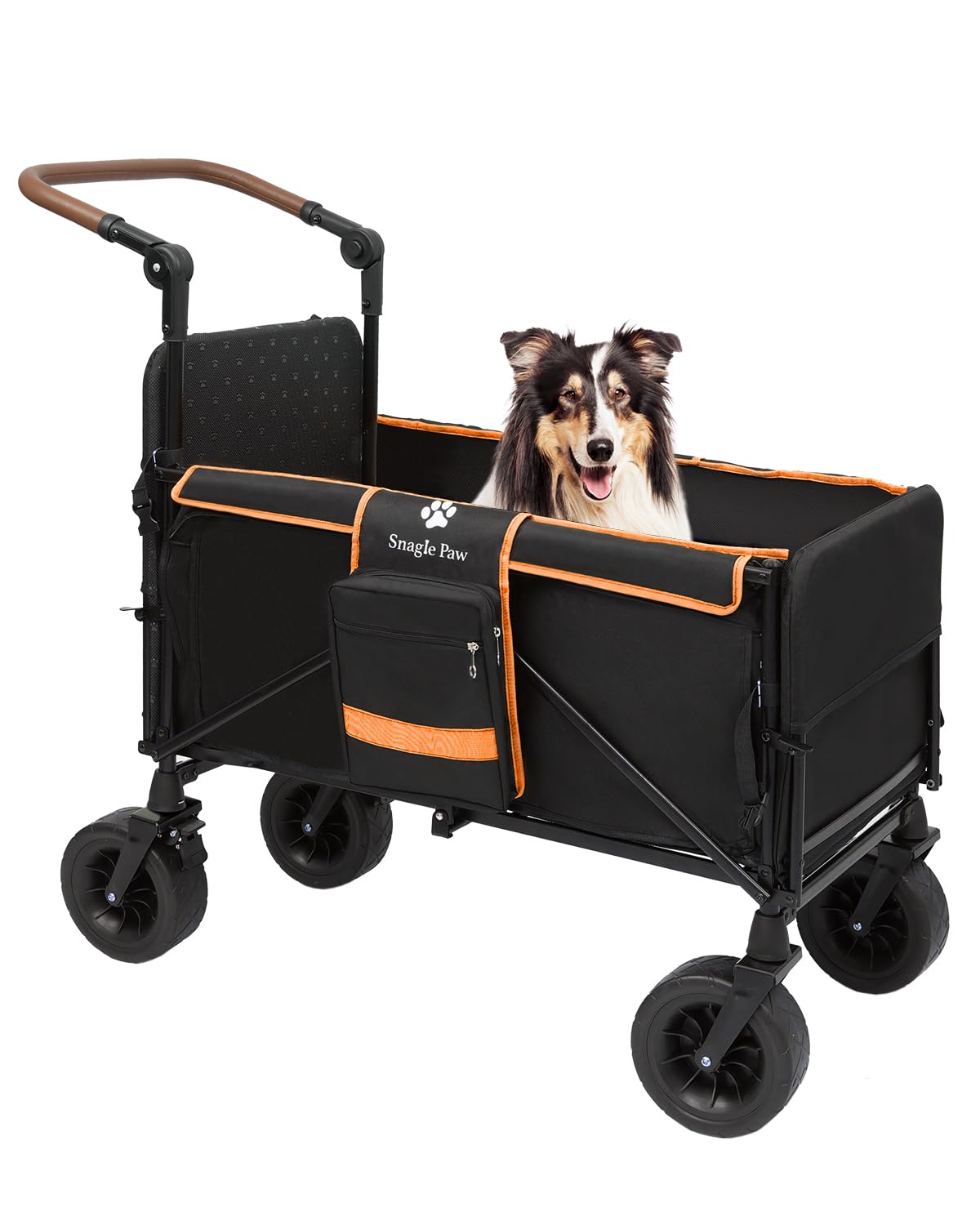 Snagle Paw dog wagon with easy-access ramp for safe entry and exit.