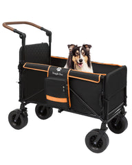 Snagle Paw dog wagon with easy-access ramp for safe entry and exit.
