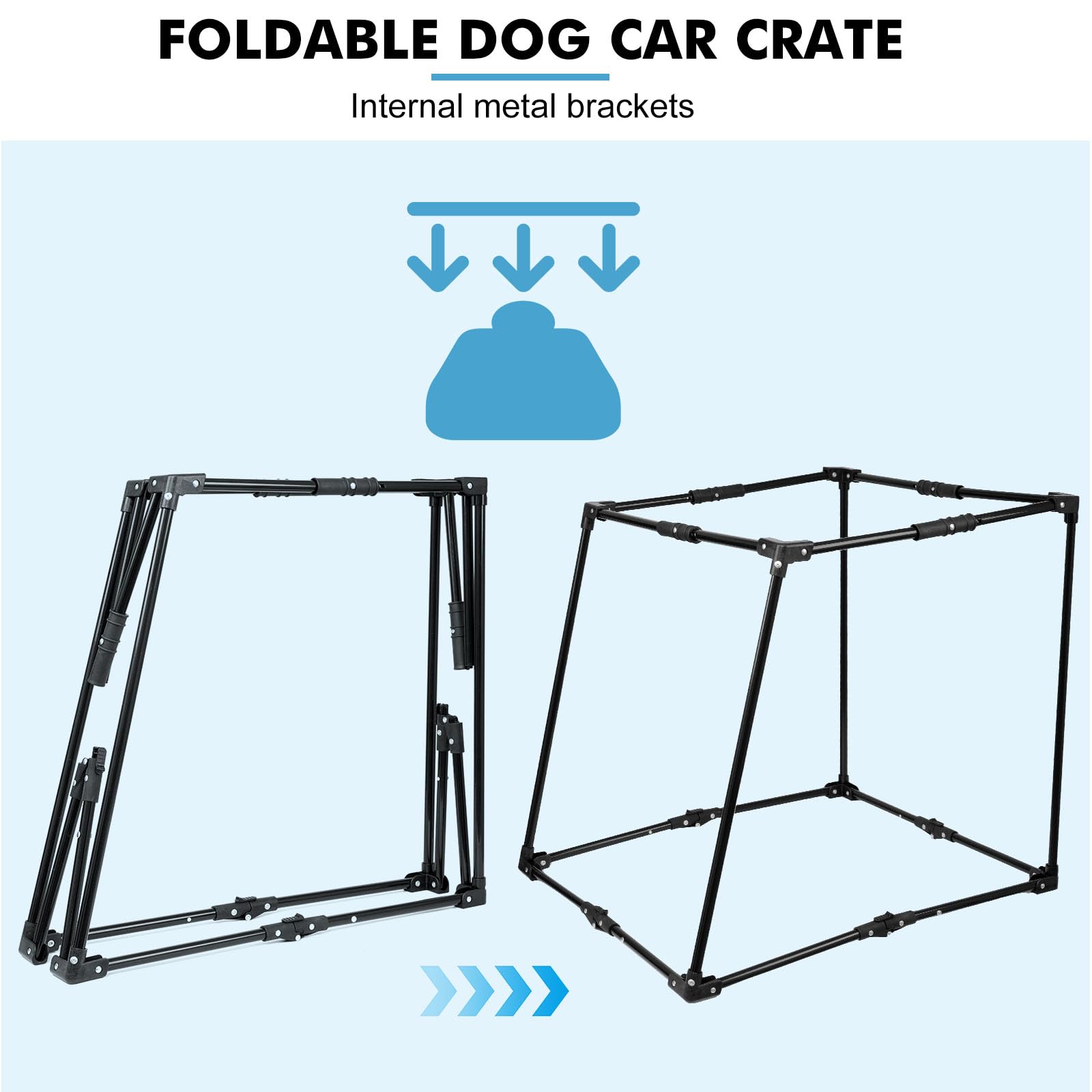 Snagle Paw large front door and side entry for easy access.