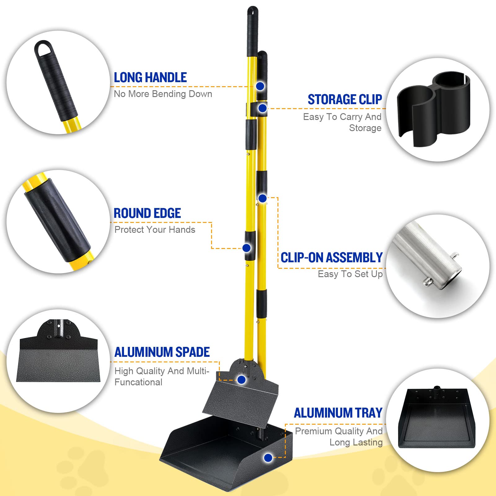 Snagle Paw easy-clean design, just hose off after use.