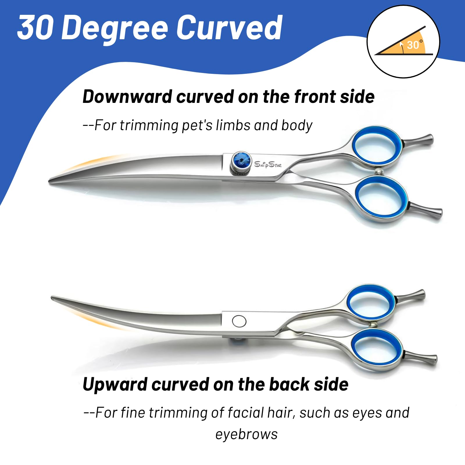 SnipStar CNC screw adjustable tension allows precise blade control and easy maintenance.