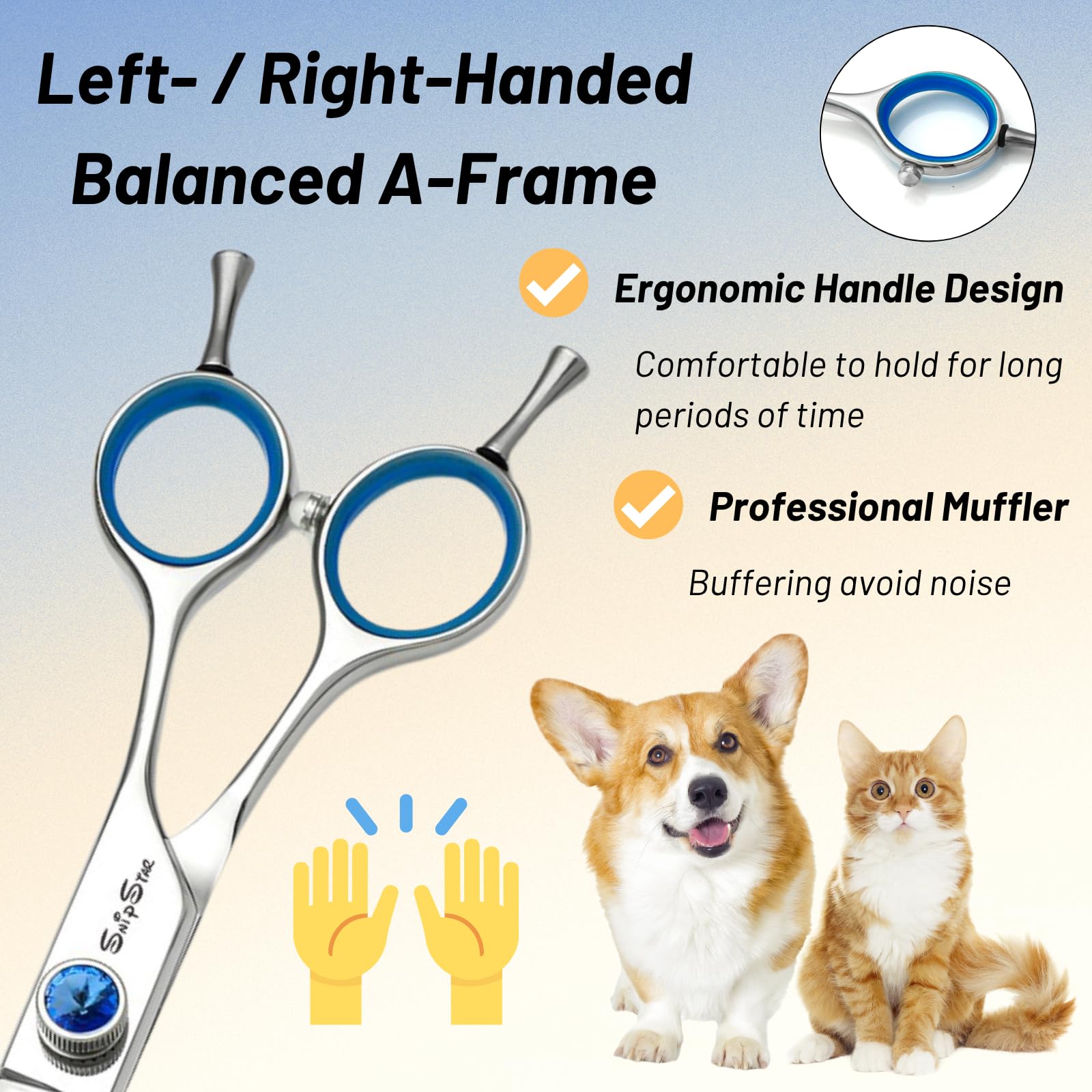 SnipStar dog and cat grooming in a home/salon setting for versatile use