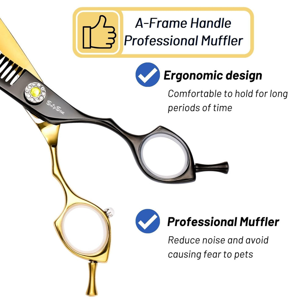 SnipStar rust-resistant stainless steel image highlighting easy care and durability.