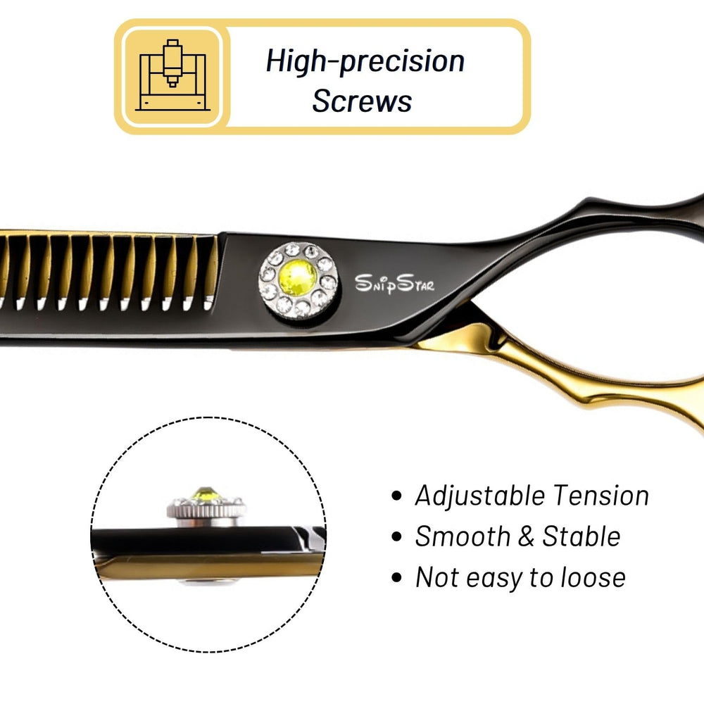 SnipStar safety blunt tips section focusing on pet-friendly grooming.