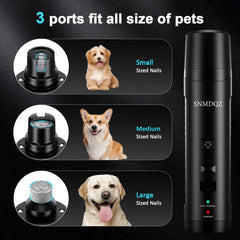 SNMDQZ rechargeable nail grinder with 12-hour battery for travel.