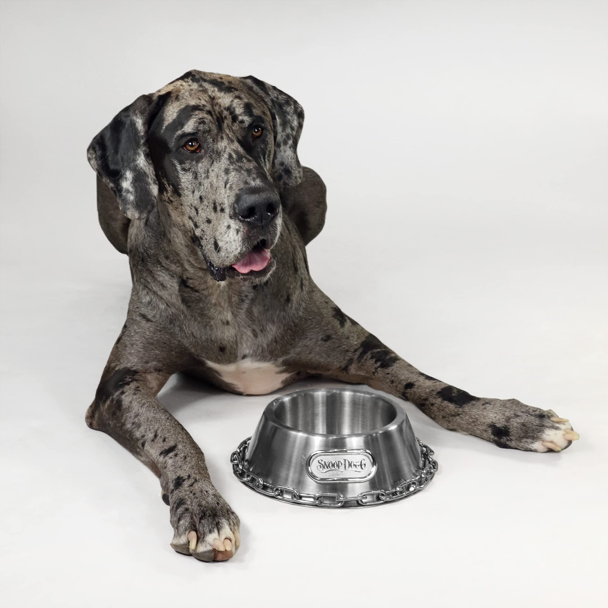 Snoop Doggies Doggs Deluxe dimensions 11.25 by 3.5 inches for ample feeding space