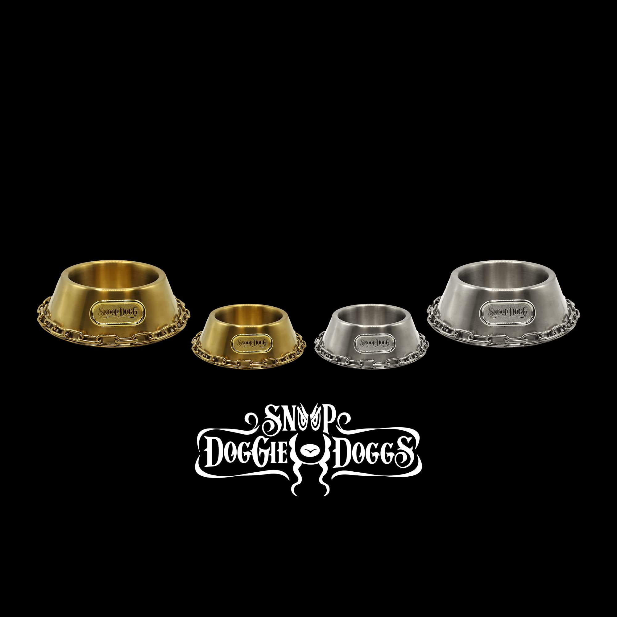 Snoop Doggies Doggs Deluxe non-slip pad keeps bowls steady on the floor