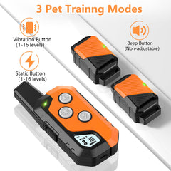 Snsng remote with battery display helps you time training sessions and manage power.