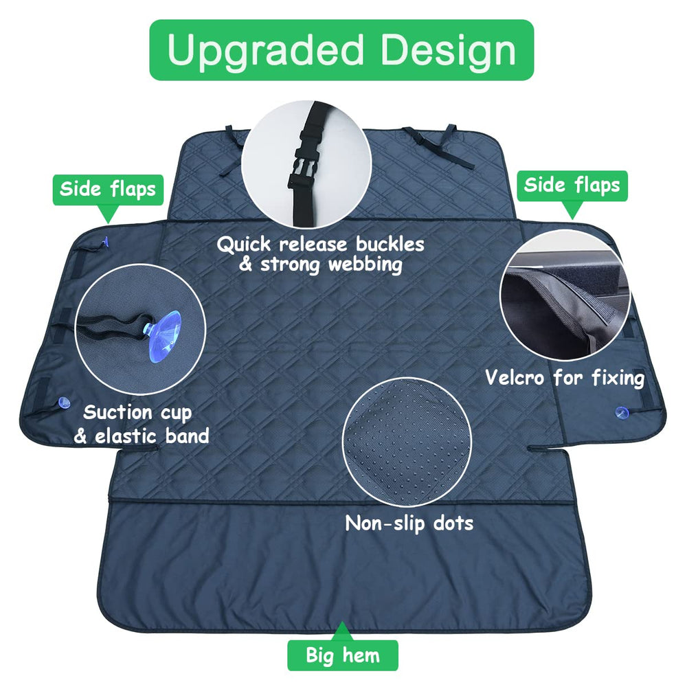 snugcubby quilted cargo liner surface soft for pets