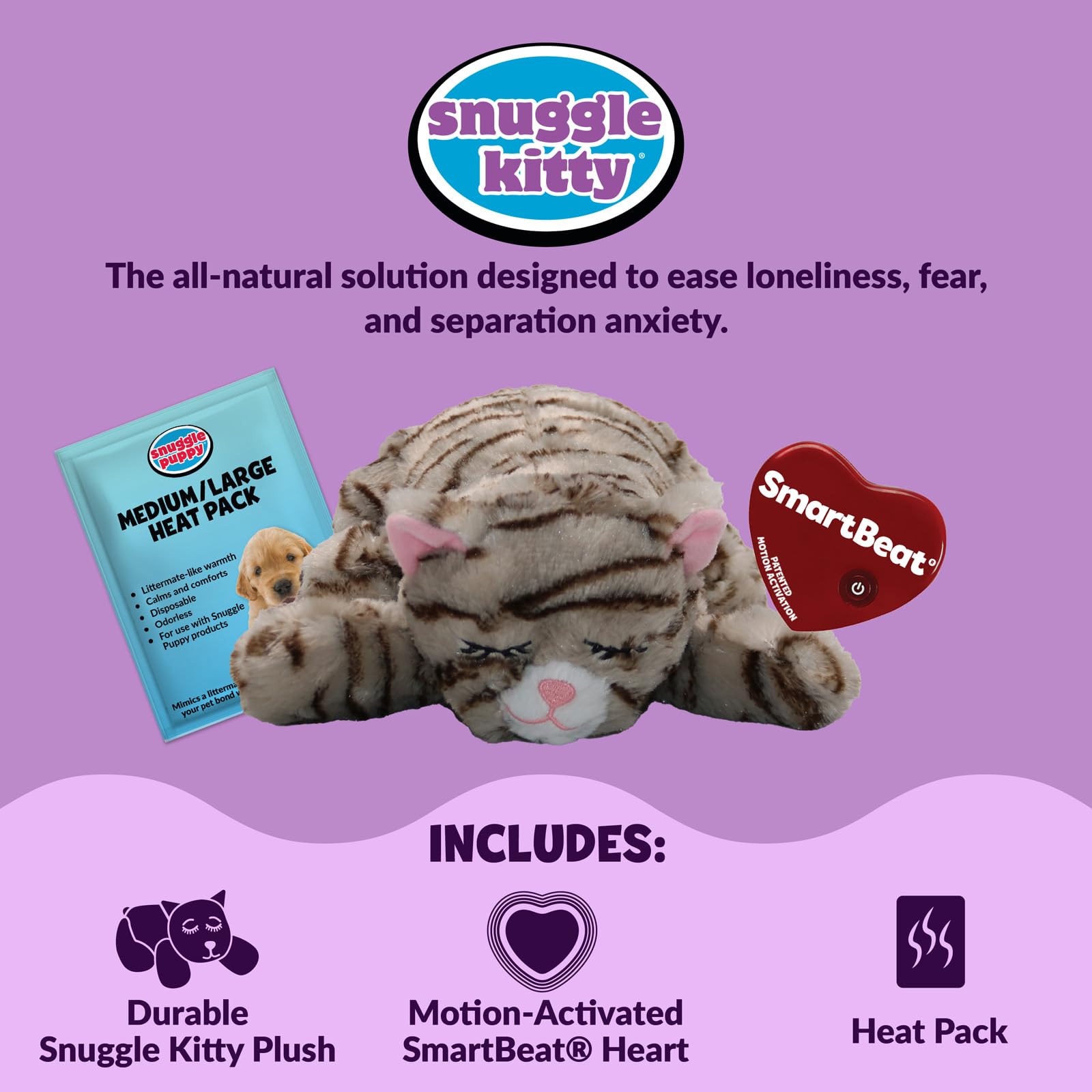 Snuggle Kitty soft plush fabric highlighting cozy texture for comfort.