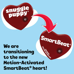 Snuggle Puppy Small Breed crate-training-tool helps reduce whining during crate introductions.