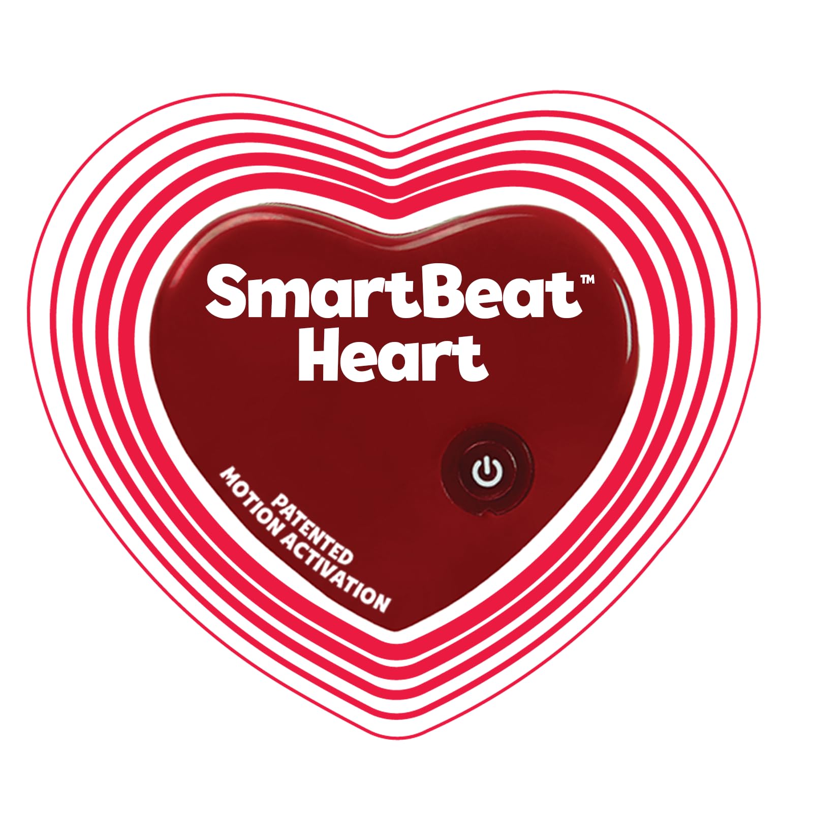 Snuggle Puppy SmartBeat heart inside toy shows comforting rhythm