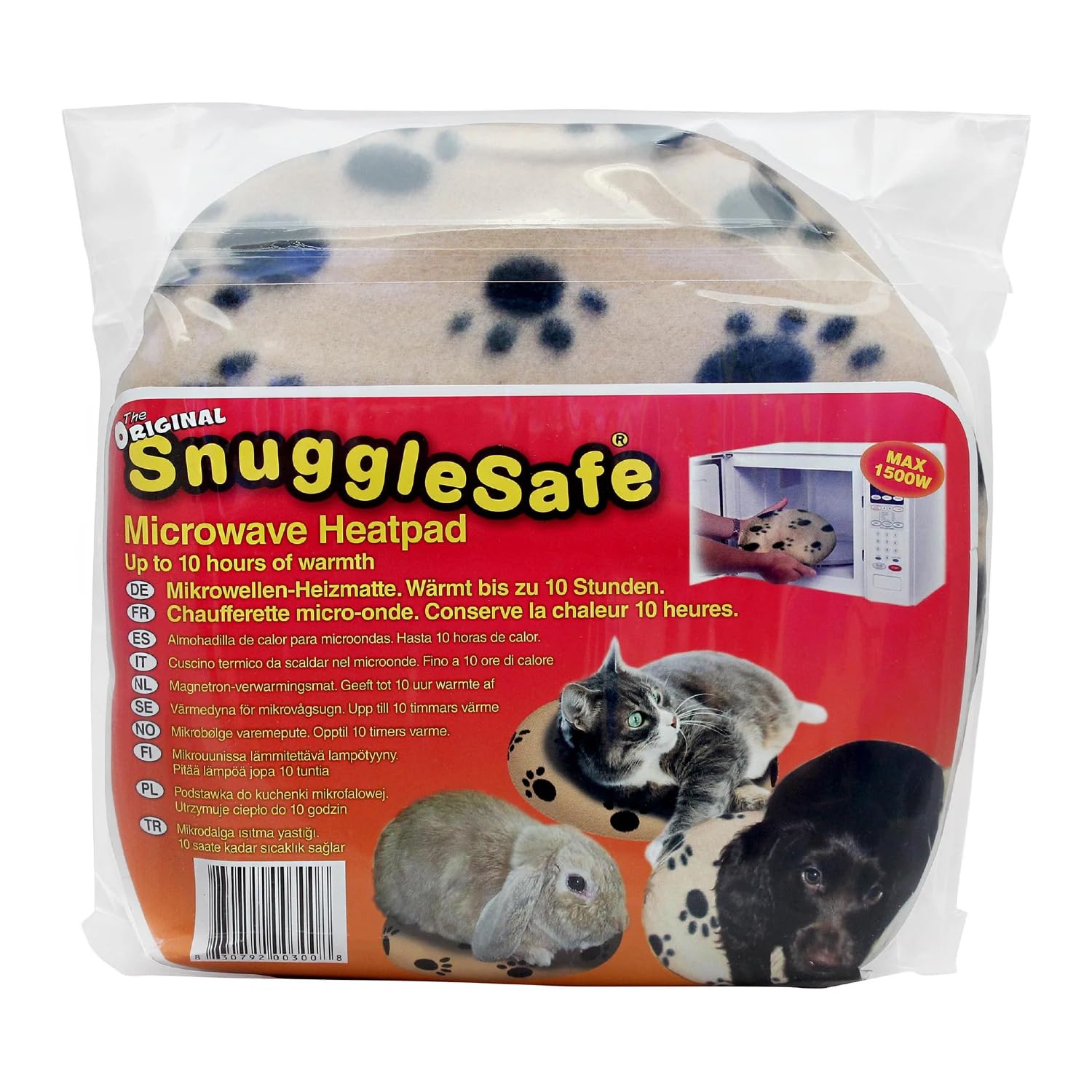 Snugglesafe Original heat pad portable warmth for travel and quiet nights